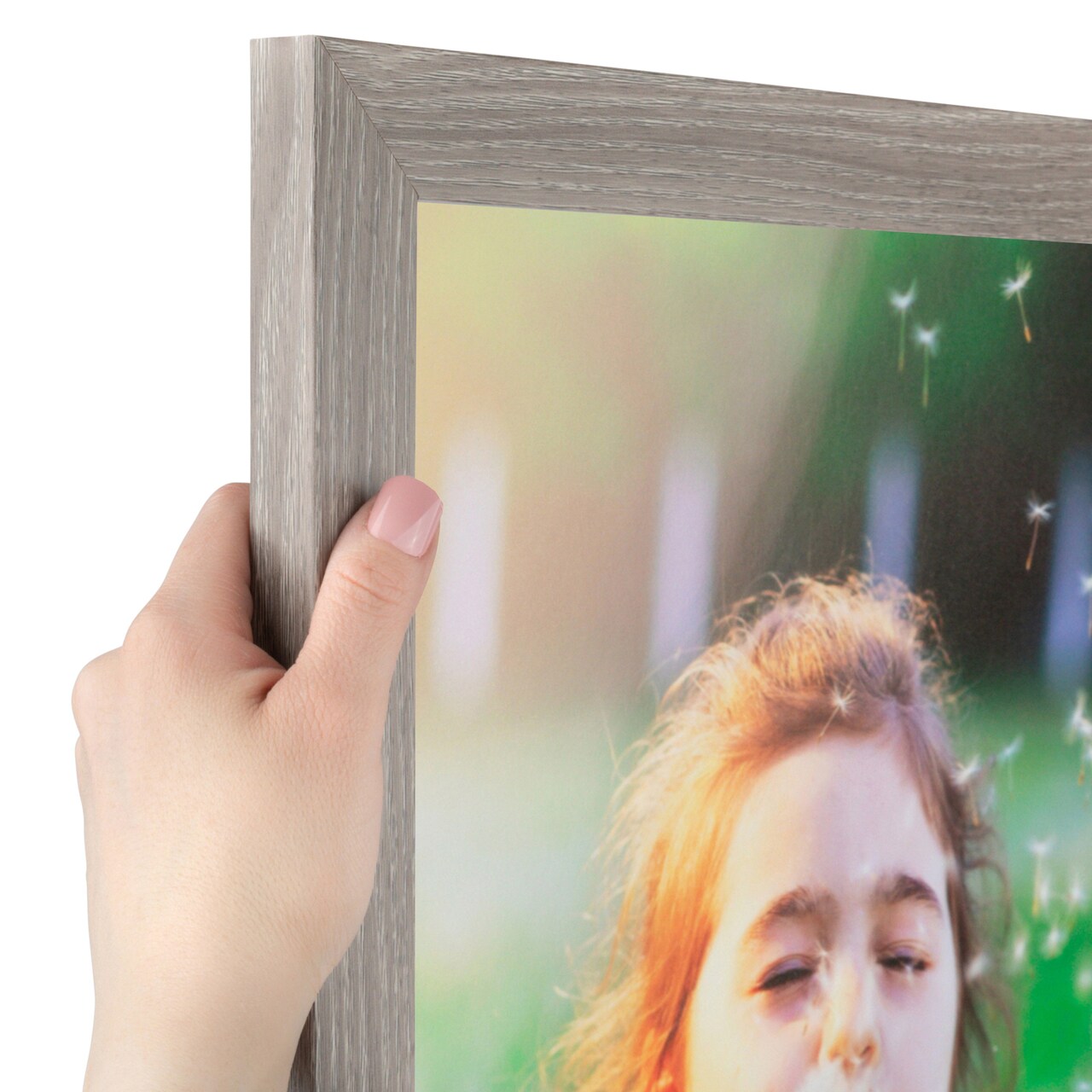 ArtToFrames 8x10 Inch Picture Frame, This 1.25 Inch Custom MDF Poster Frame is Available in Multiple Colors, Great for Your Art or Photos - Comes with Regular Glass and Corrugated Backing (WOM46-8x10)